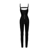 PVC Overall w 2 Way Zipper