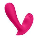 Satisfyer Top Secret Wearable Vibrator Connect App Pink - Naughty by Nature Adult Store