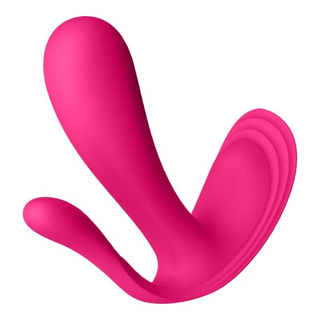 Satisfyer Top Secret + Wearable Vibrator Connect App Pink - Naughty by Nature Adult Store