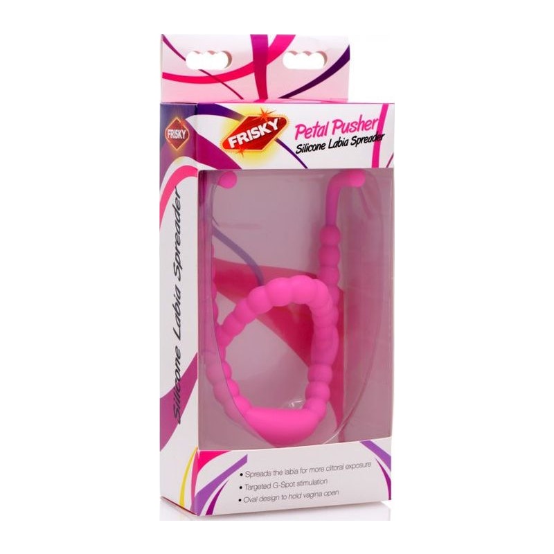 Petal Pusher Silicone Labia Spreader for intimate play