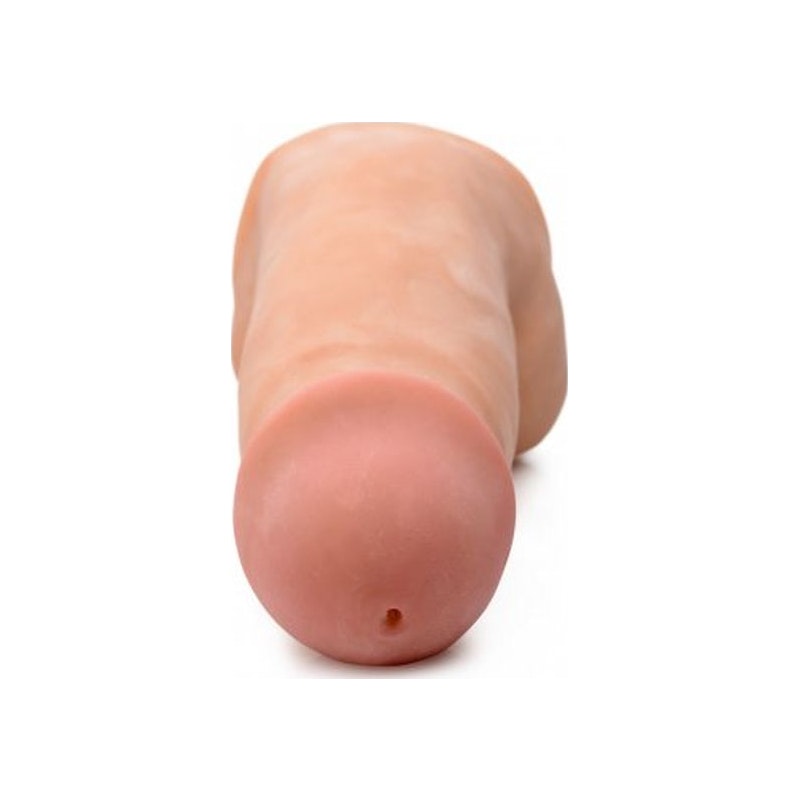 7in Dual Density Squirting Dildo w Balls Reservoir - Naughty by Nature Adult Store