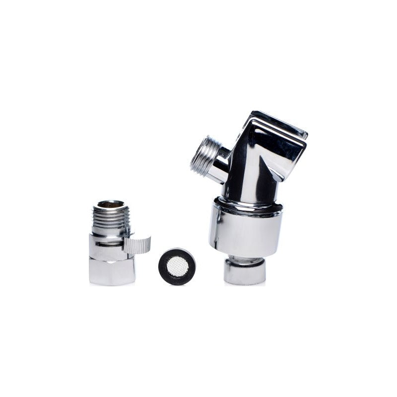 Enema Nozzle With Push Valve
