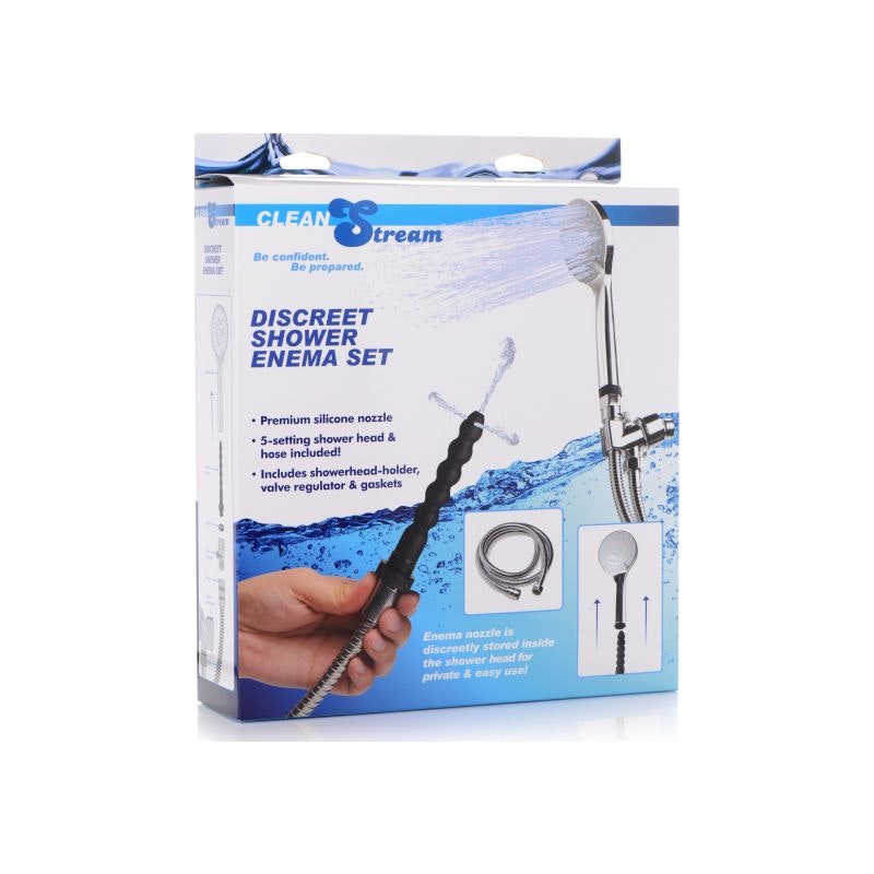 Enema Nozzle With Push Valve