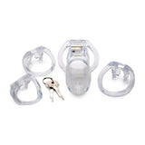 Clear Captor Chastity Cage Large - Naughty by Nature Adult Store