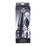 Ass Pand Large Inflatable Silicone Plug Black - Naughty by Nature Adult Store