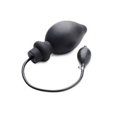 Ass Pand Large Inflatable Silicone Plug Black - Naughty by Nature Adult Store