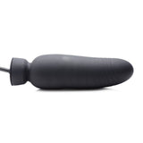 Dick Spand Inflatable Silicone Dildo Black