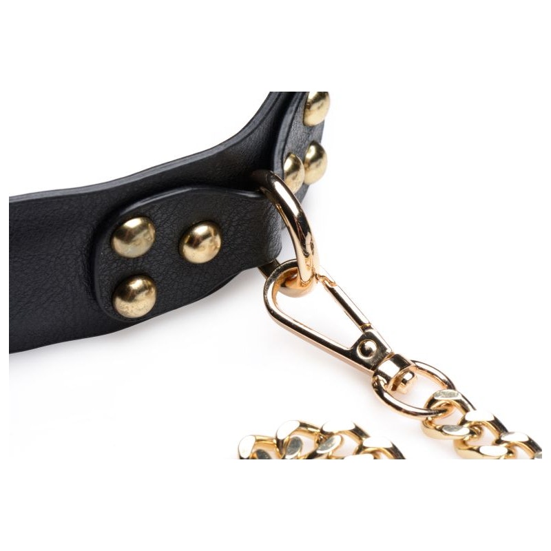 Golden Submission Bondage Set Black - Naughty by Nature Adult Store