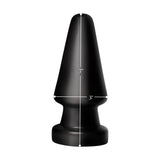 Ass Max Plug Large Anal Plug Black - Naughty by Nature Adult Store