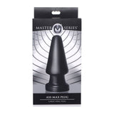 Ass Max Plug Large Anal Plug Black - Naughty by Nature Adult Store