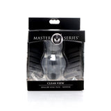 Clear View Hollow Anal Plug Medium