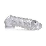 Penis Enhancer Sleeve 1.5in Clear - Naughty by Nature Adult Store