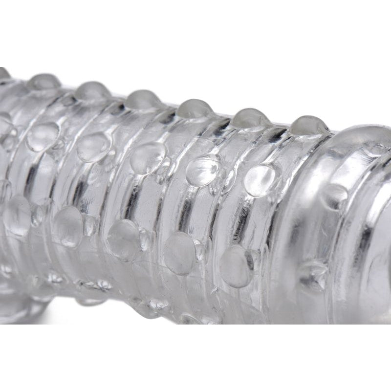 Penis Enhancer Sleeve 1.5in Clear - Naughty by Nature Adult Store