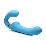Mighty Rider 10X Strapless Strap-On Blue w Remote - Naughty by Nature Adult Store