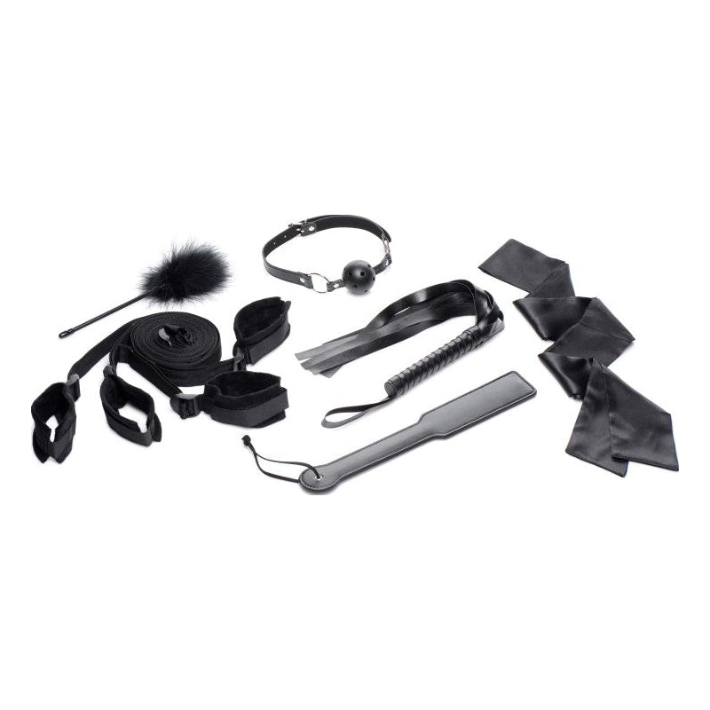 Bed Restraint Bondage Kit Black - Naughty by Nature Adult Store