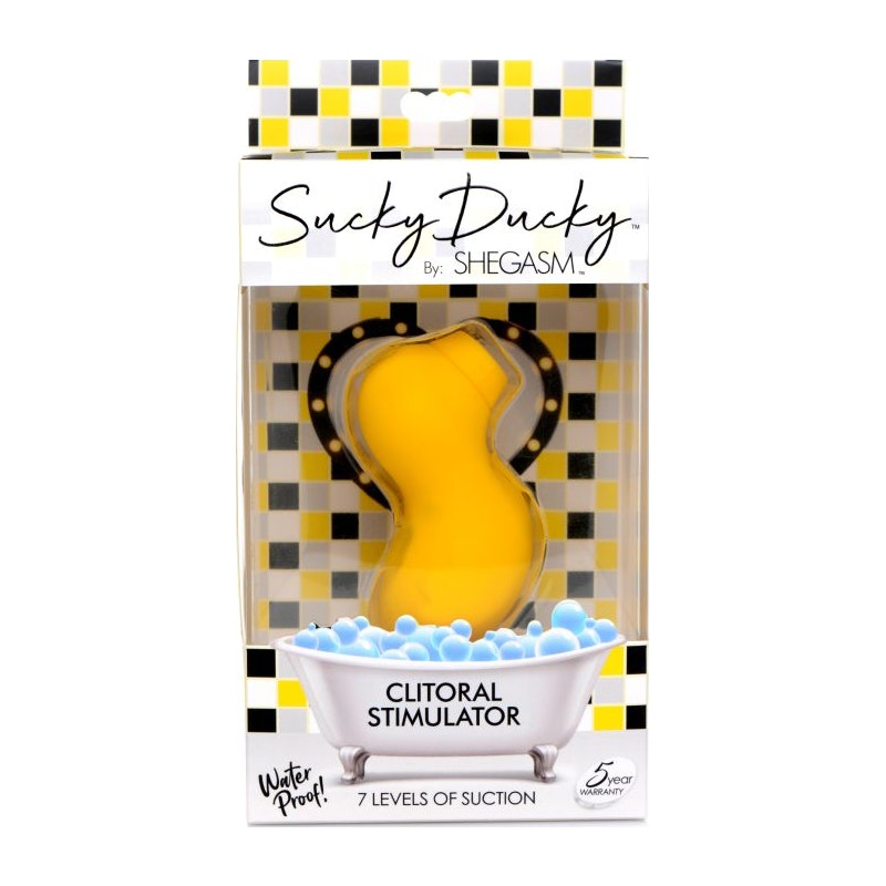 Shegasm Sucky Ducky Clit Stimulator - Naughty by Nature Adult Store