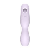 Satisfyer Curvy Trinity 2 Insertable Air Pulse Vibrator Violet - Naughty by Nature Adult Store