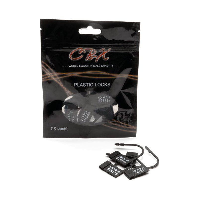 Cockcage Plastic Locks 10pc - Naughty by Nature Adult Store