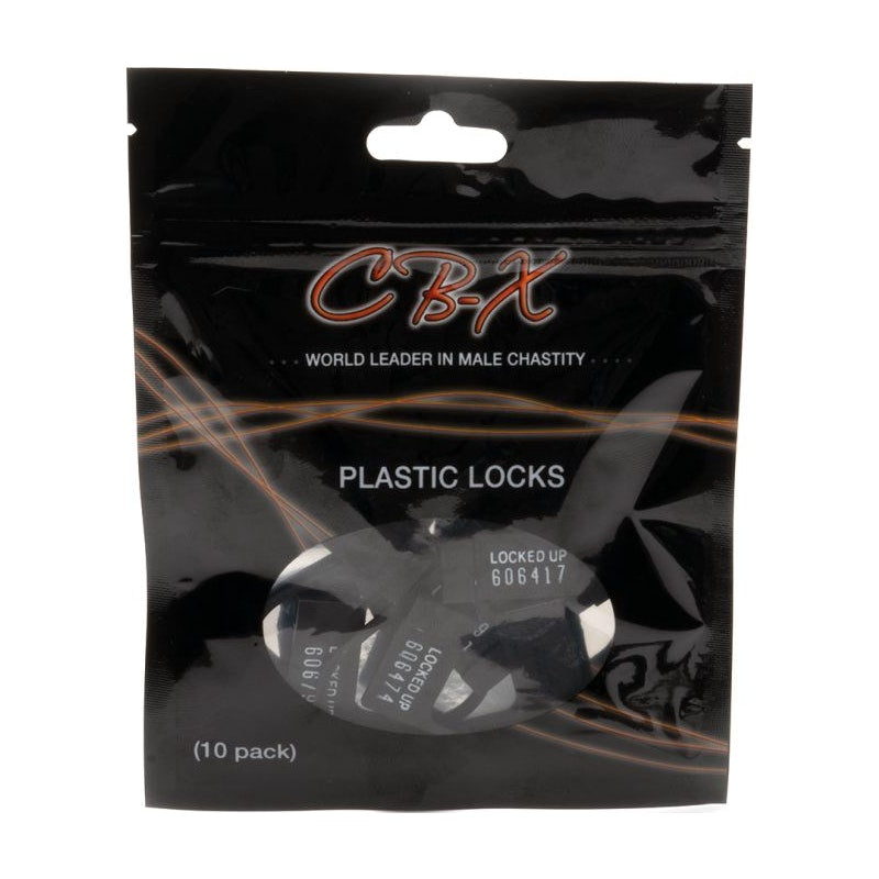 Cockcage Plastic Locks 10pc - Naughty by Nature Adult Store