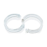 Cockcage U Ring 2 Pc L/XL Clear - Naughty by Nature Adult Store