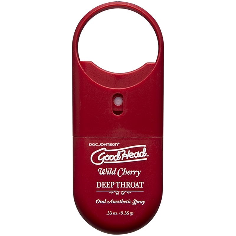 GoodHead To-Go Deep Throat Spray Wild Cherry 9ml - Naughty by Nature Adult Store