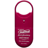 GoodHead To-Go Deep Throat Spray Sweet Strawberry 9ml - Naughty by Nature Adult Store