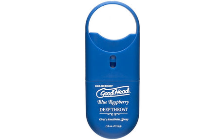 GoodHead To-Go Deep Throat Spray Blue Raspberry 9ml - Naughty by Nature Adult Store