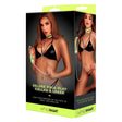 Whip Smart Glow In The Dark Deluxe Collar and Leash - Naughty by Nature Adult Store
