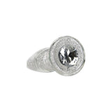 Pillow Talk Fancy Luxurious Glass Anal Plug w Clear Gem - Naughty by Nature Adult Store