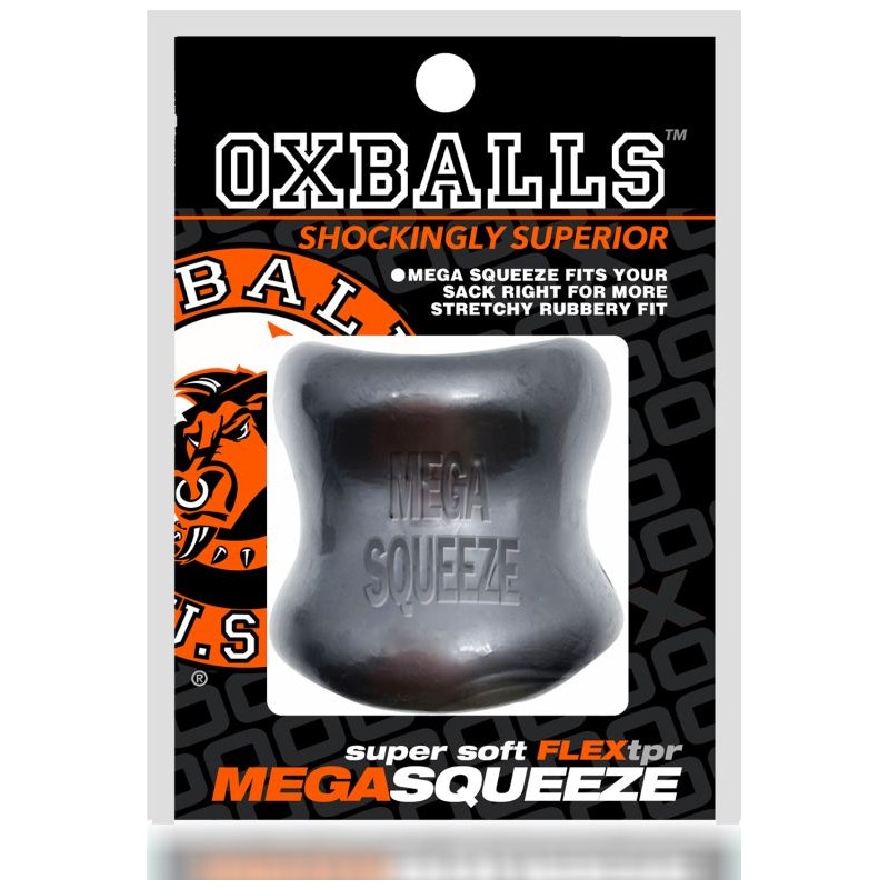 Mega Squeeze Ergofit Ball Stretcher Steel - Naughty by Nature Adult Store