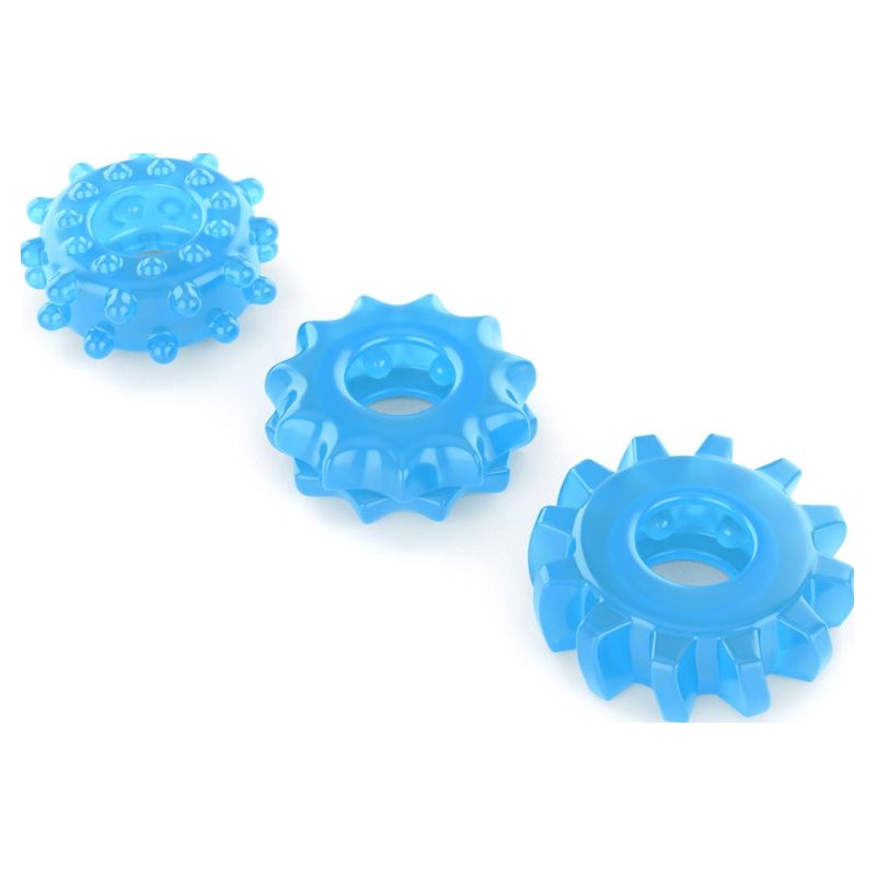 Lumino Play Penis Rings 3 Pc - Naughty by Nature Adult Store