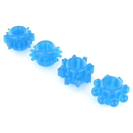 Lumino Play Penis Rings 4 Pc - Naughty by Nature Adult Store