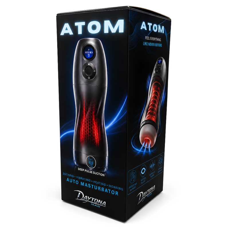 Atom Auto Thrusting, Heating, Vibrating Masturbator
