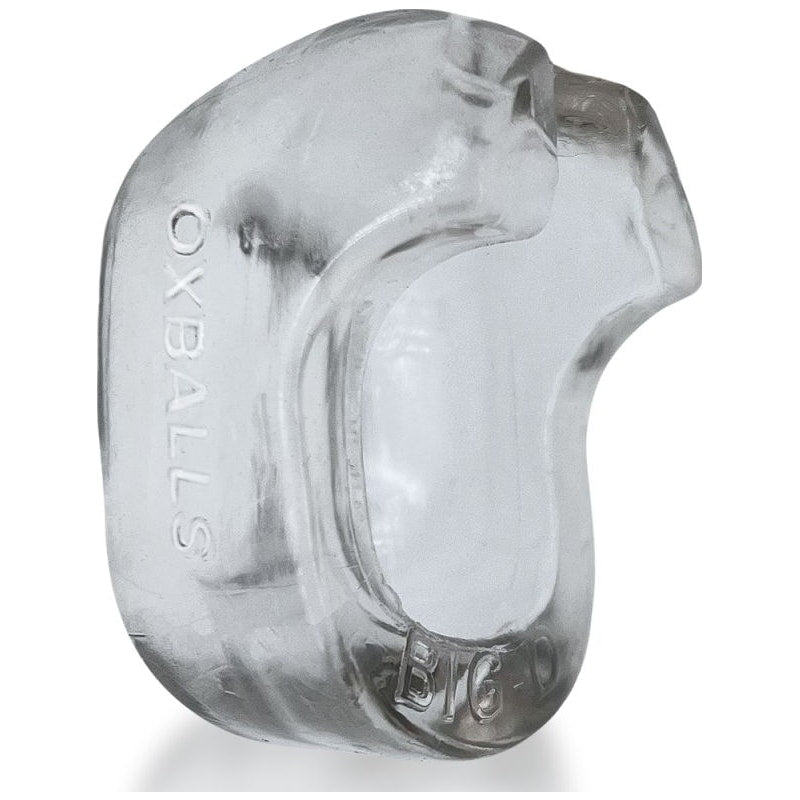 Big D Shaft Grip Cock Ring Clear - Naughty by Nature Adult Store
