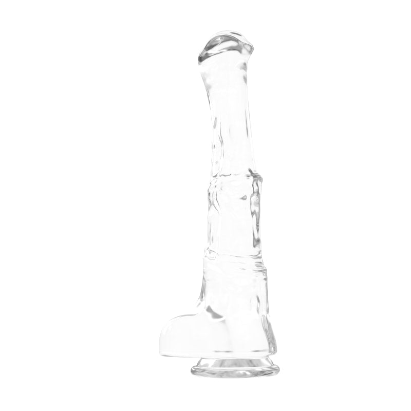 Duke Horse Dong w Balls Clear XXXL - Naughty by Nature Adult Store