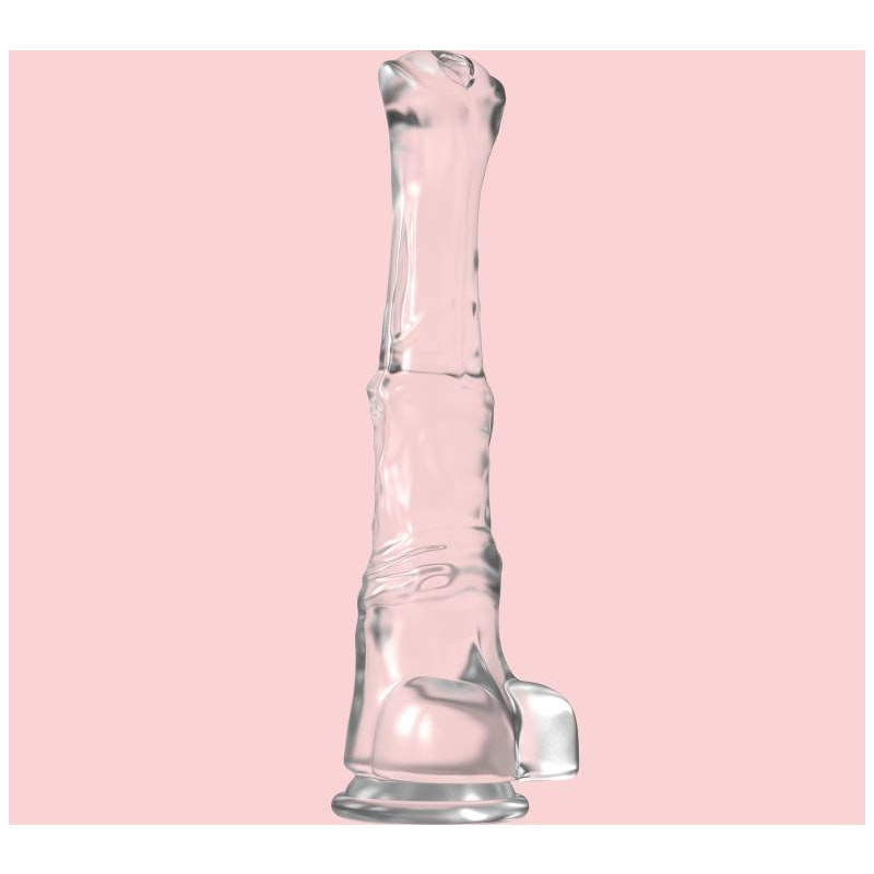 Duke Horse Dong w Balls Clear XXXL - Naughty by Nature Adult Store