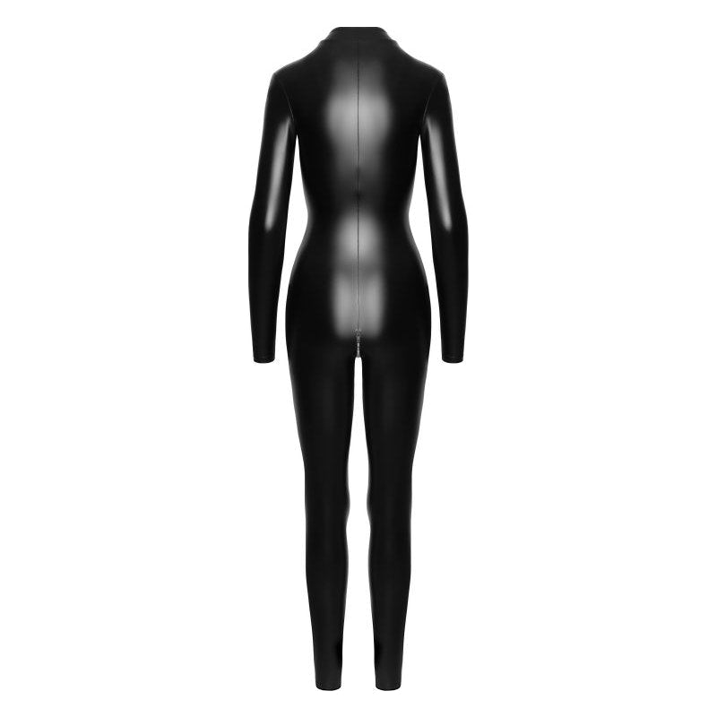 Power Wetlook Catsuit w Front Zipper - Naughty by Nature Adult Store