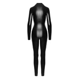 Power Wetlook Catsuit w Front Zipper - Naughty by Nature Adult Store