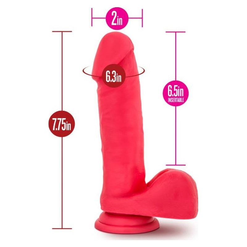 Ruse Big Poppa Cerise Dildo - Naughty by Nature Adult Store