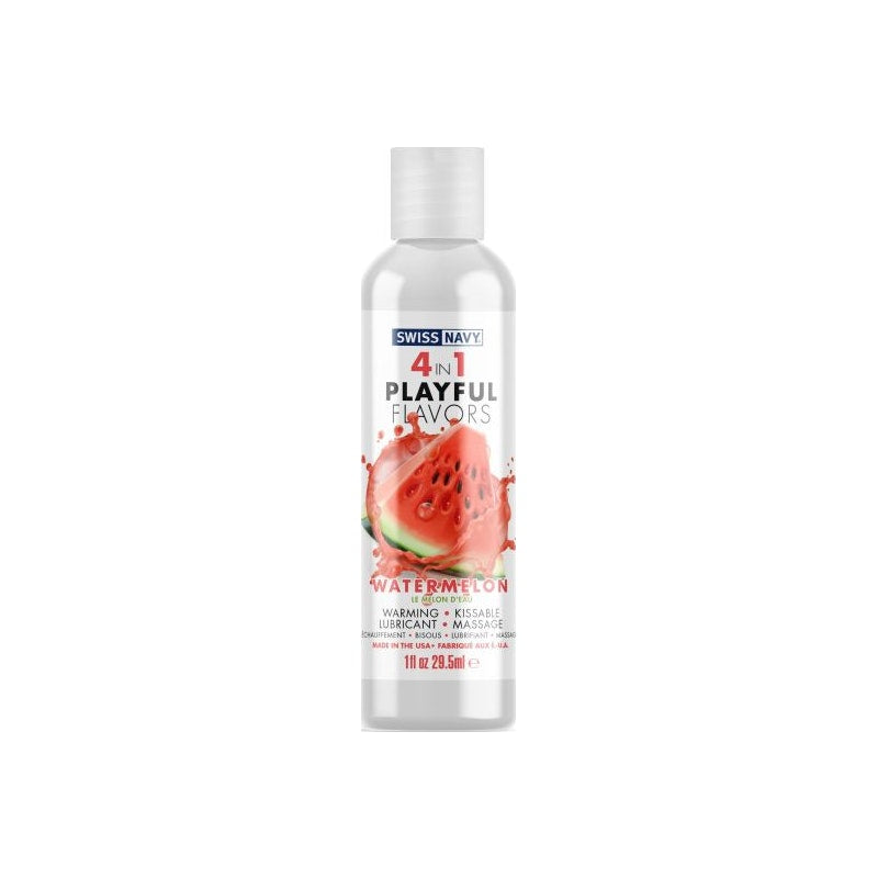 Playful Flavours 4 In 1 Watermelon 1oz/29.5ml - Naughty by Nature Adult Store