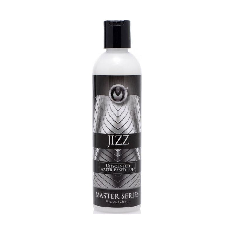 Jizz Unscented Water Based Lube 8oz - Naughty by Nature Adult Store
