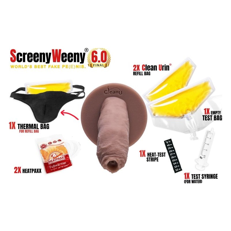 Screeny Weeny 6.0 Uncut Nordic white - Naughty by Nature Adult Store