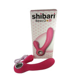 Shibari Beso G G-Spot and Clitoral Vibrator Pink - Naughty by Nature Adult Store