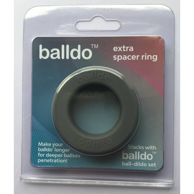 Balldo Extra Spacer Ring Grey - Naughty by Nature Adult Store