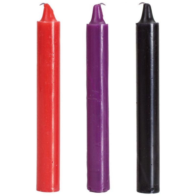 Japanese Drip Candles 3 Pc - Naughty by Nature Adult Store