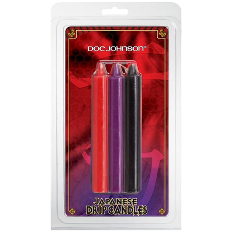 Japanese Drip Candles 3 Pc - Naughty by Nature Adult Store