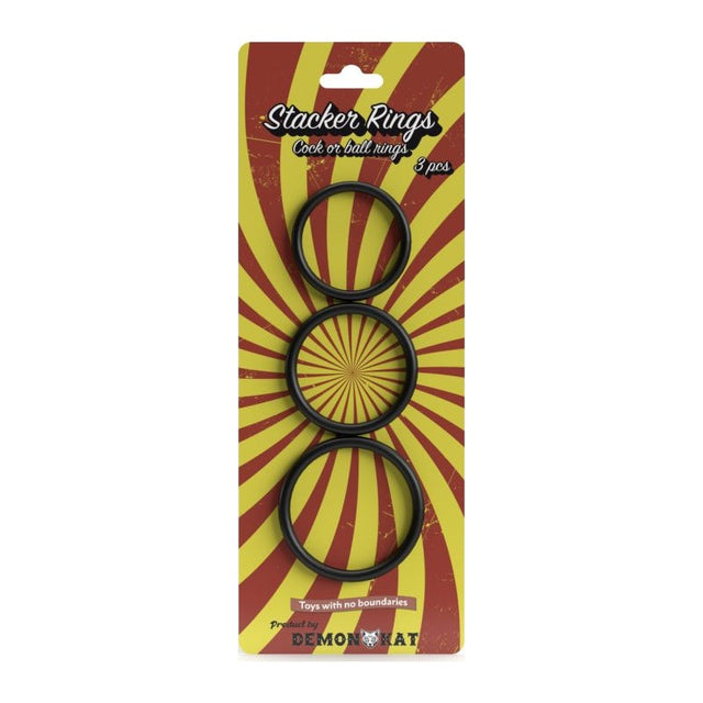 Stacker Rings 3 Pc Set - Naughty by Nature Adult Store