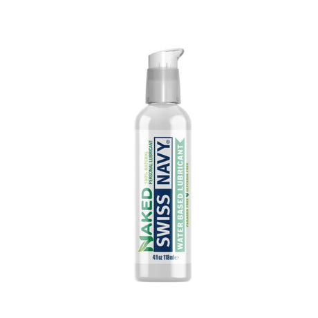Swiss Navy All Natural Water Based Glide 4oz/118ml - Naughty by Nature Adult Store