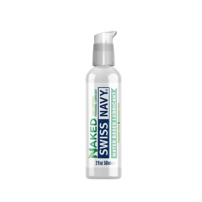 Swiss Navy All Natural Water Based Glide 8oz/237ml - Naughty by Nature Adult Store