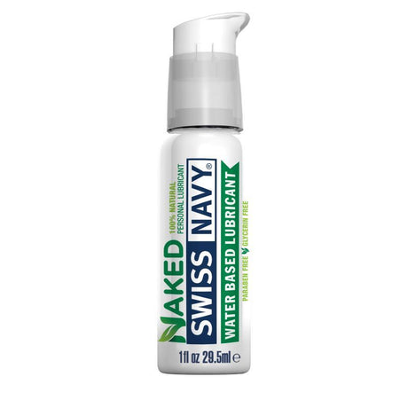 Swiss Navy All Natural Water Based Glide 1oz/29ml - Naughty by Nature Adult Store